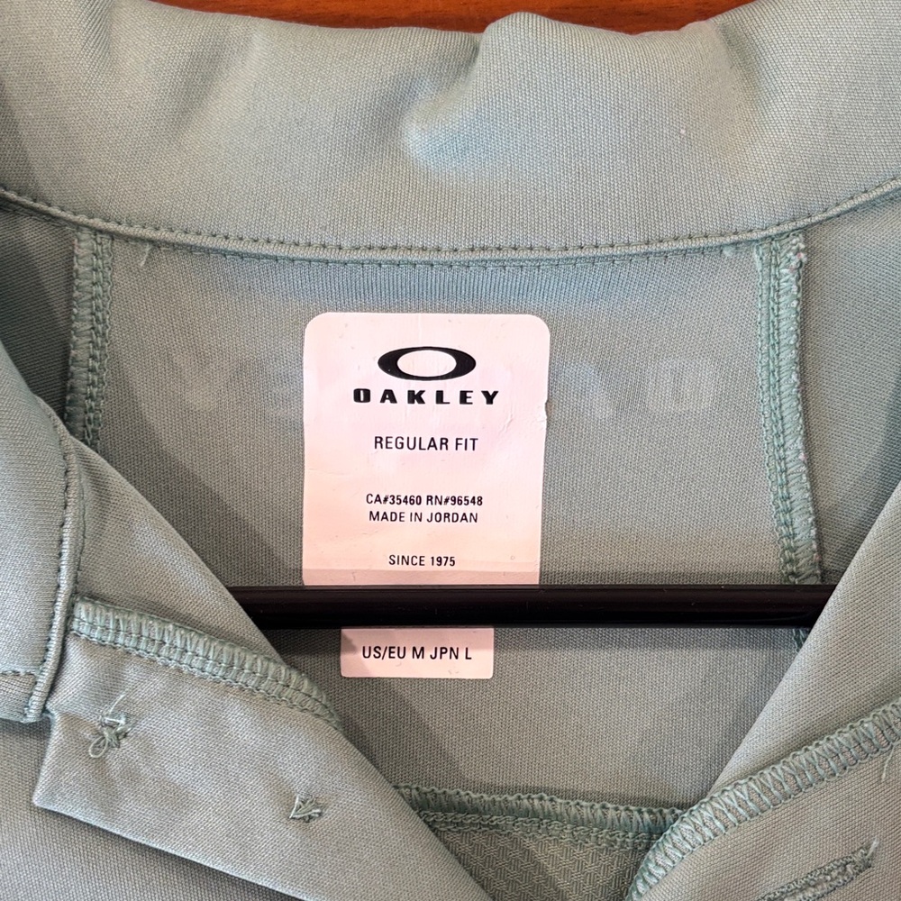 Oakley Sky Green Polo Shirt - Picture 2 of 5